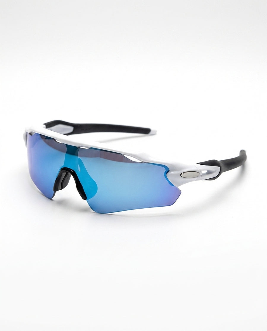 Pulse Occhiali da Sole Bianco/Blu