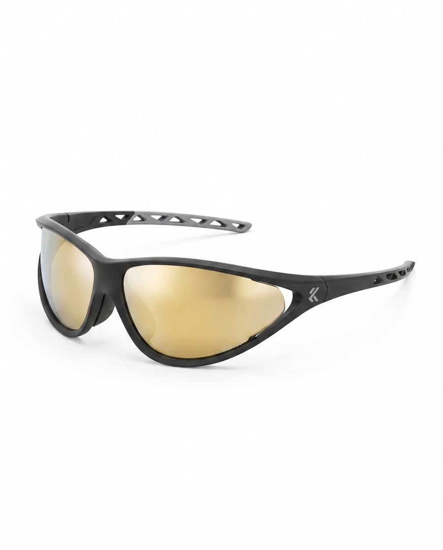 Apex Occhiali da Sole Nero/Oro