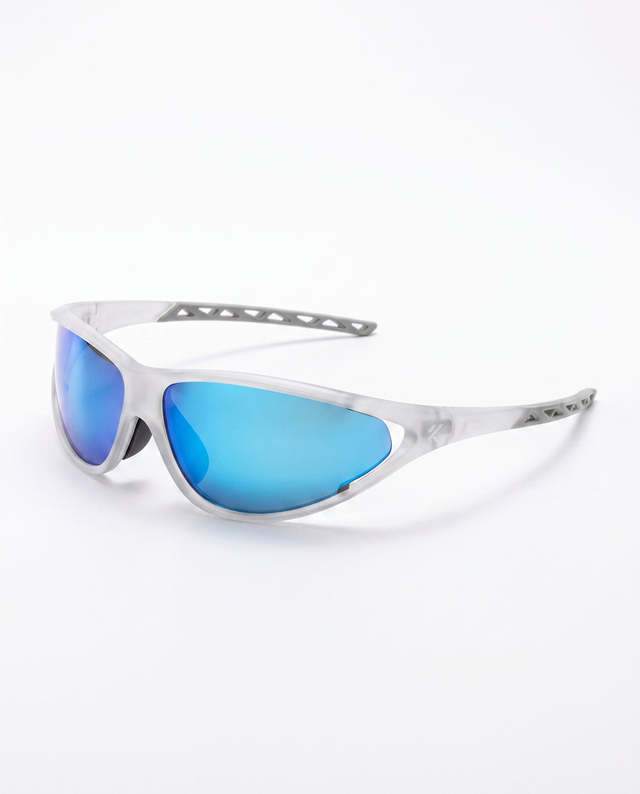 Apex Occhiali da Sole Bianco/Blu