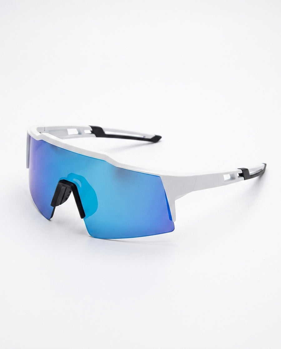 Boost Occhiali da Sole Bianco/Blu
