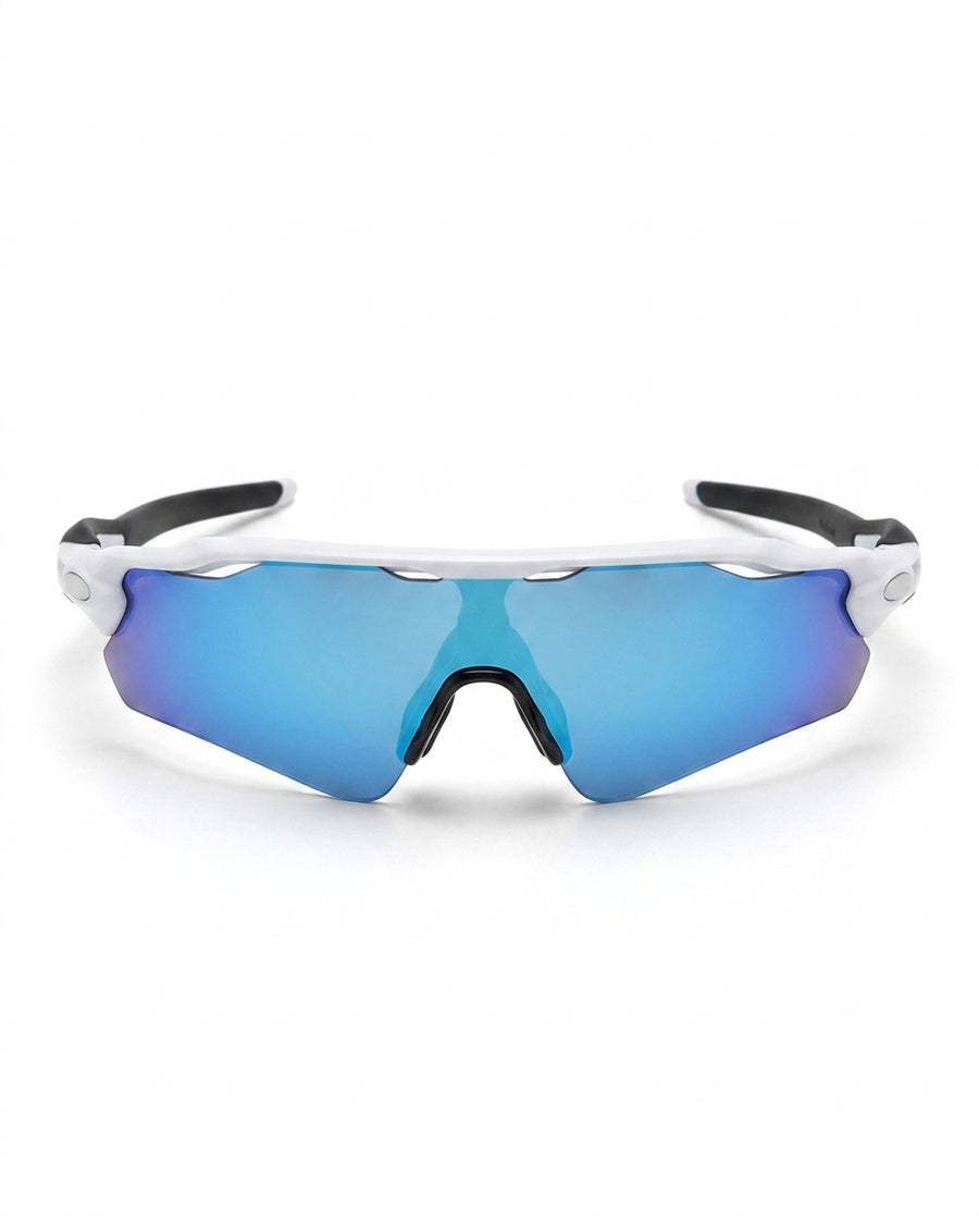 Pulse Occhiali da Sole Bianco/Blu