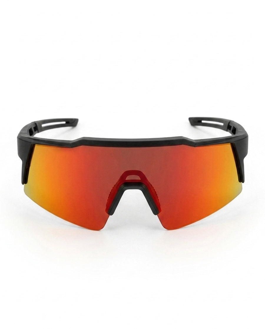 Boost Occhiali da Sole Nero/Arancione