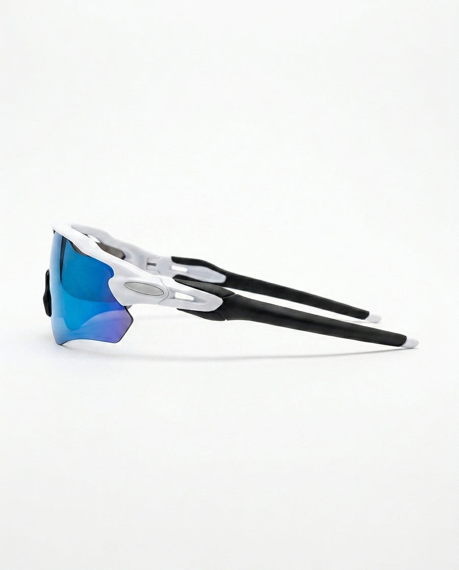 Pulse Occhiali da Sole Bianco/Blu