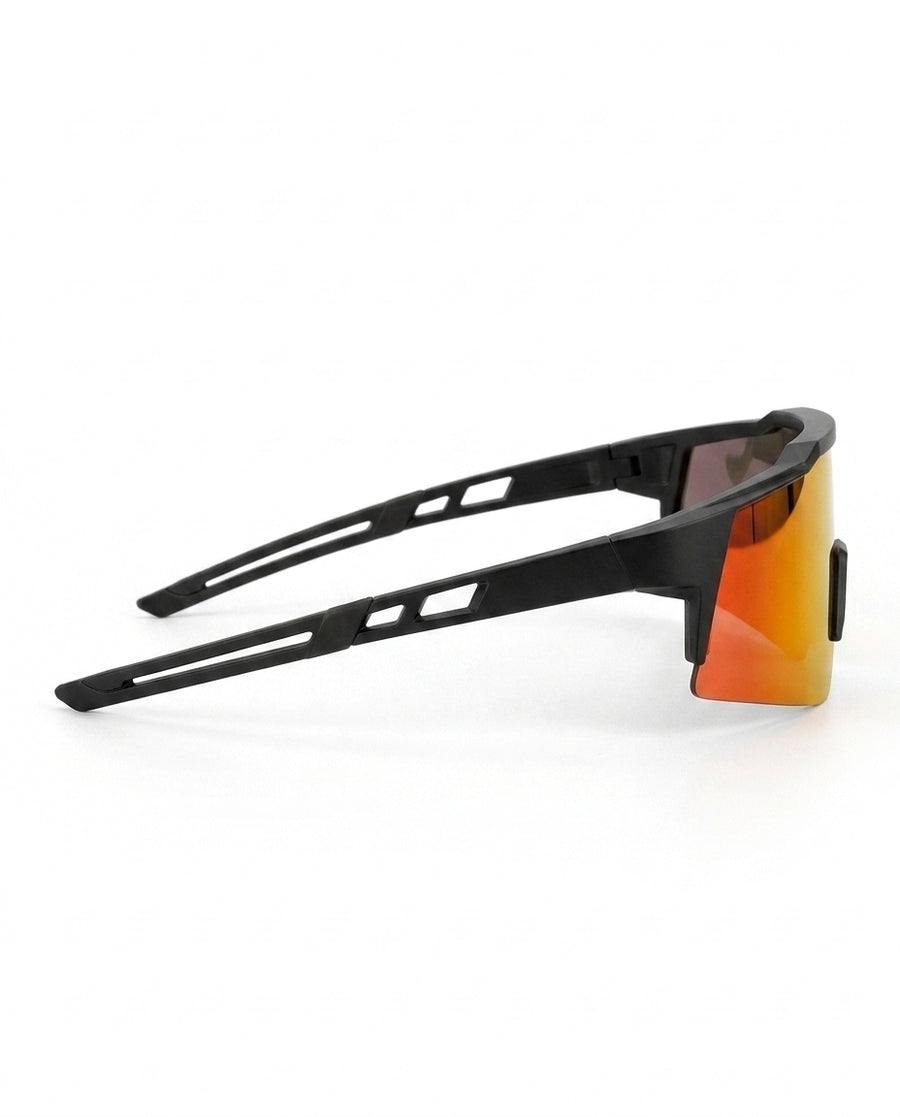 Boost Occhiali da Sole Nero/Arancione