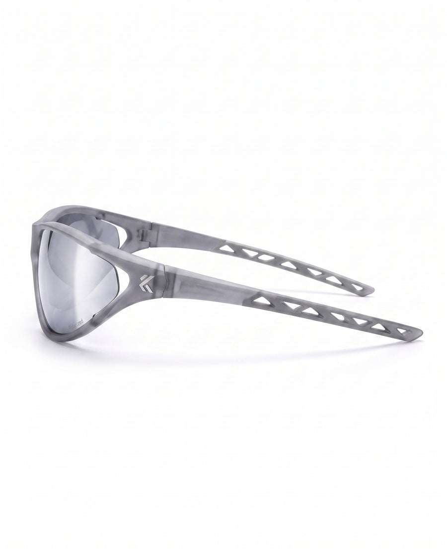 Apex Occhiali da Sole Grigio/Argento
