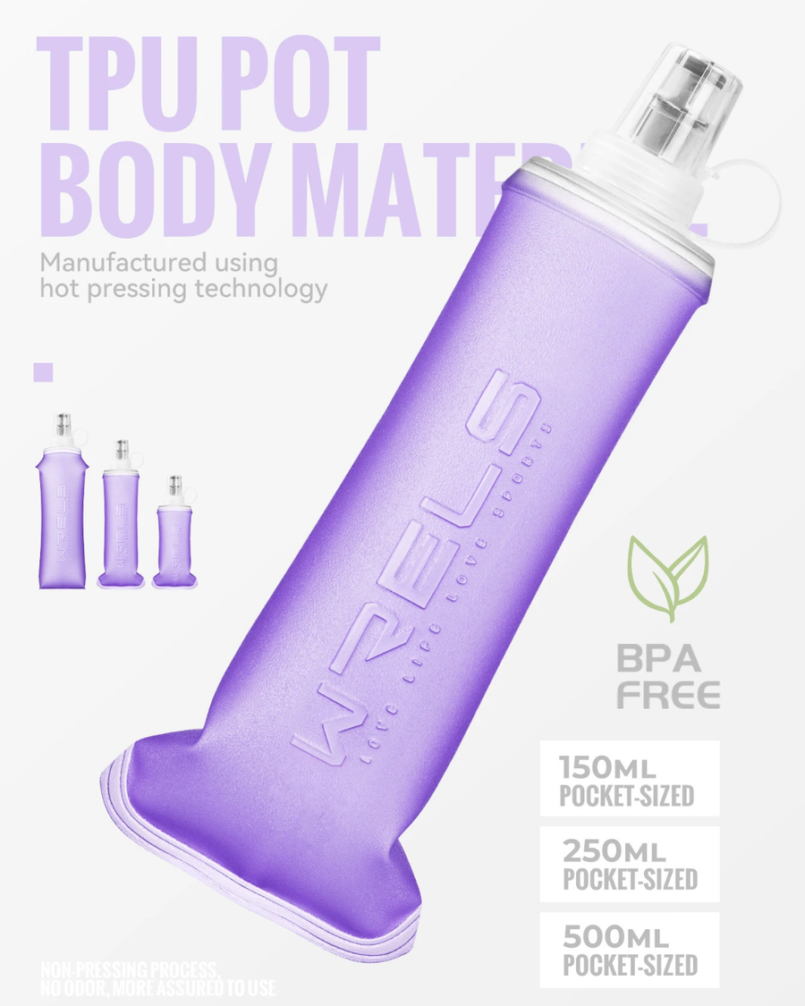 Squeeze Water Bottle Rosa