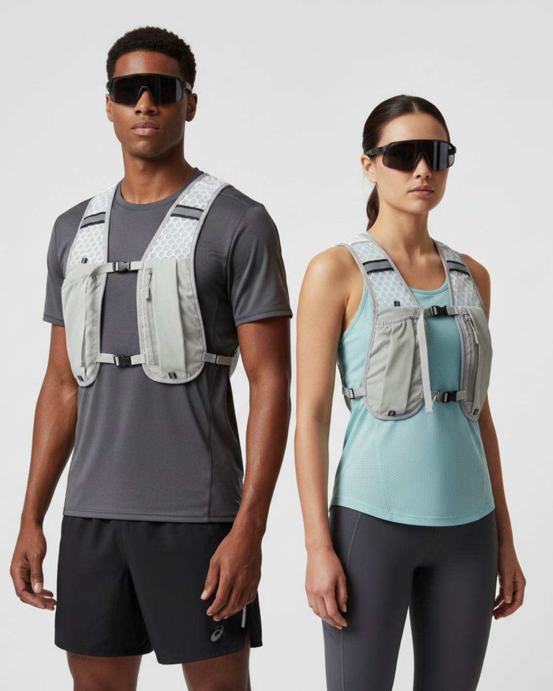 RUNDR Running Vest in Black#Color_Black