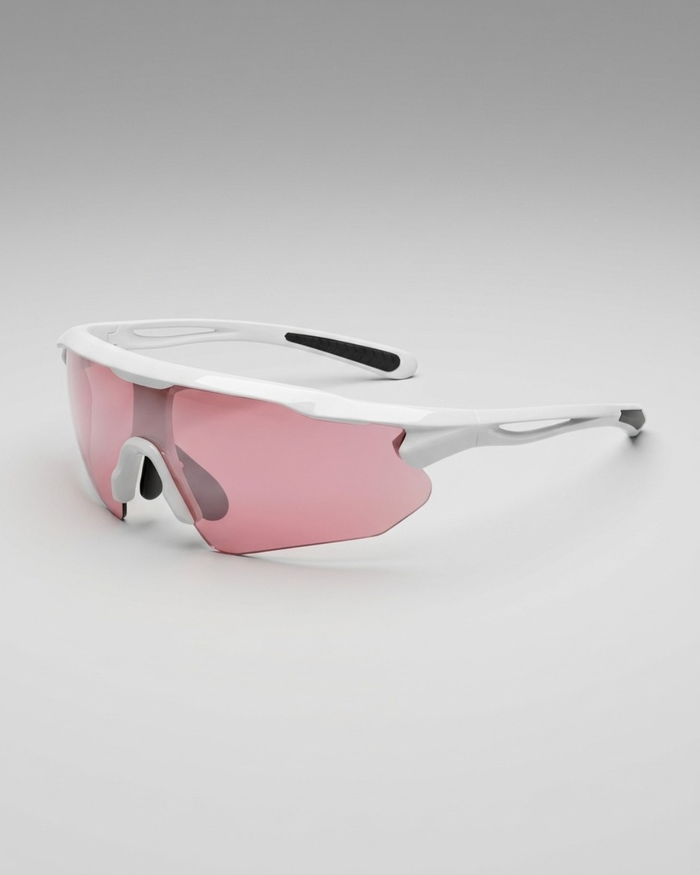 Aura Sonnenbrille White/Pink
