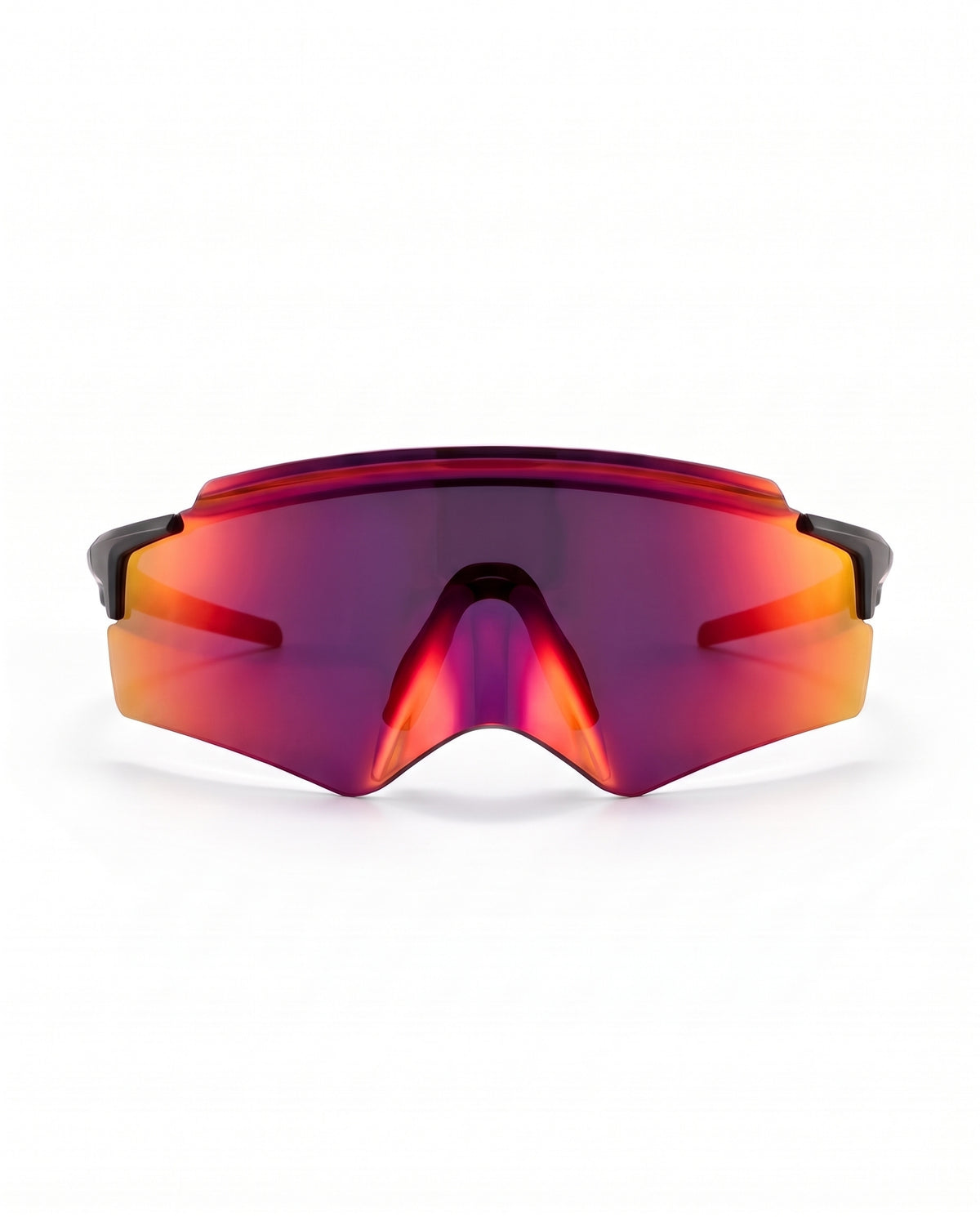 RUNDR Vortex Sunglasses in Black-Red#Color_Black-Red