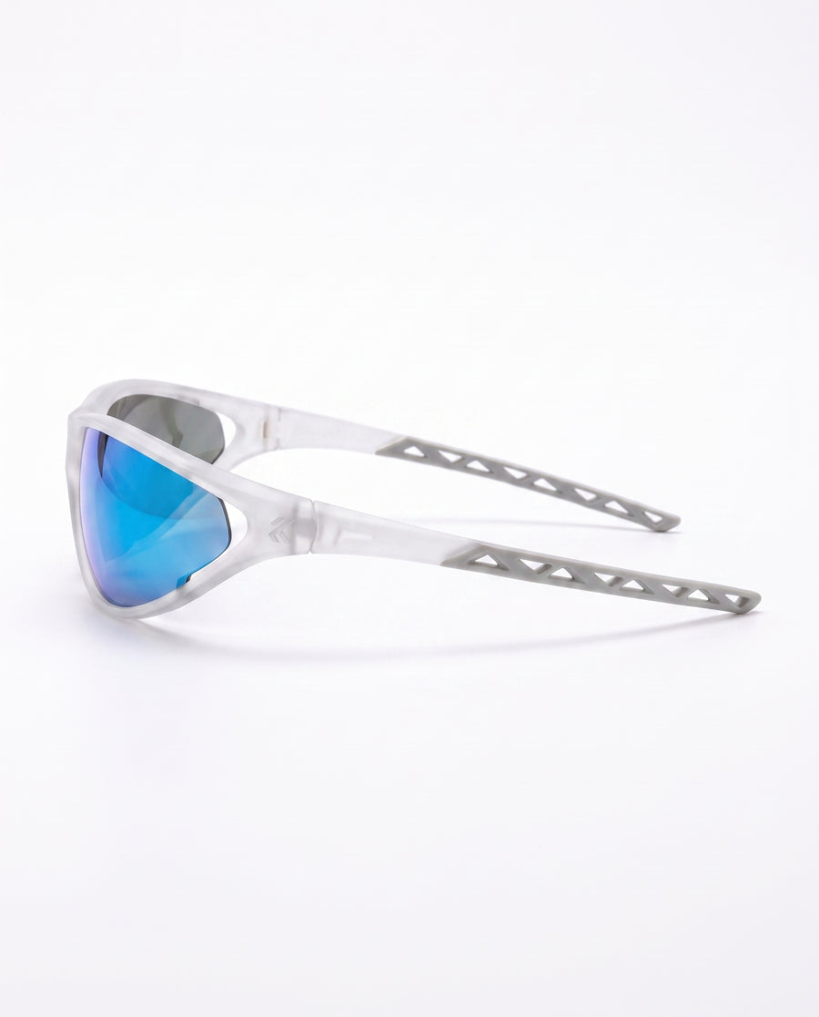 Apex Occhiali da Sole Bianco/Blu
