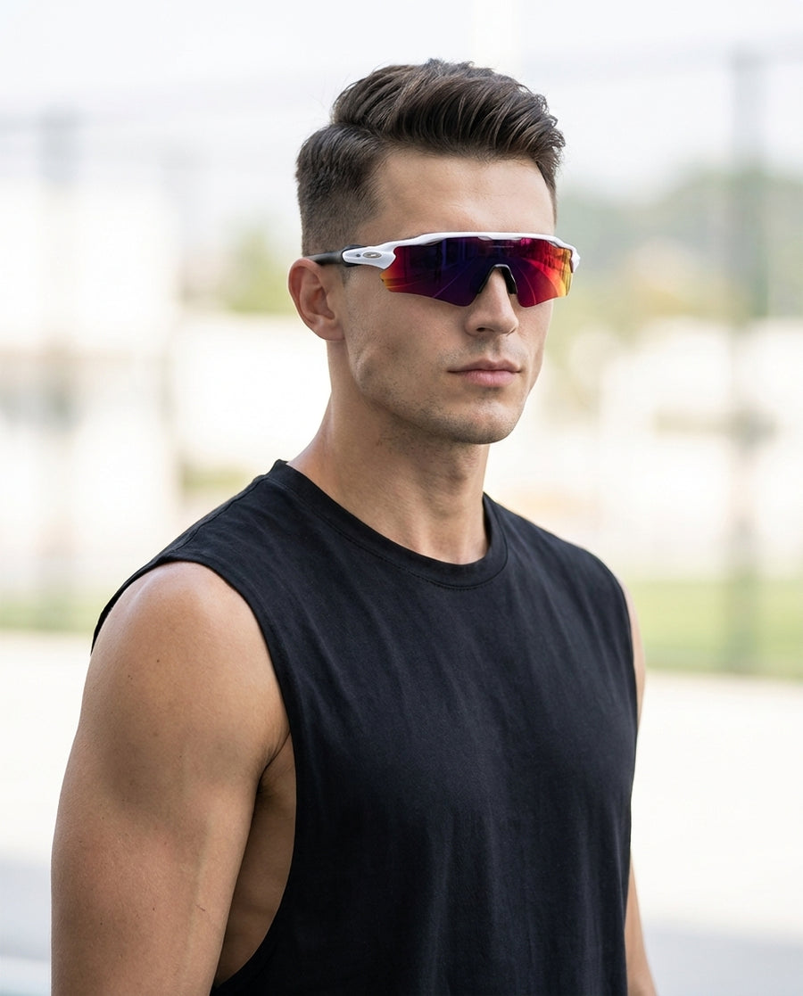 Pulse Sonnenbrille Weiß/Lila