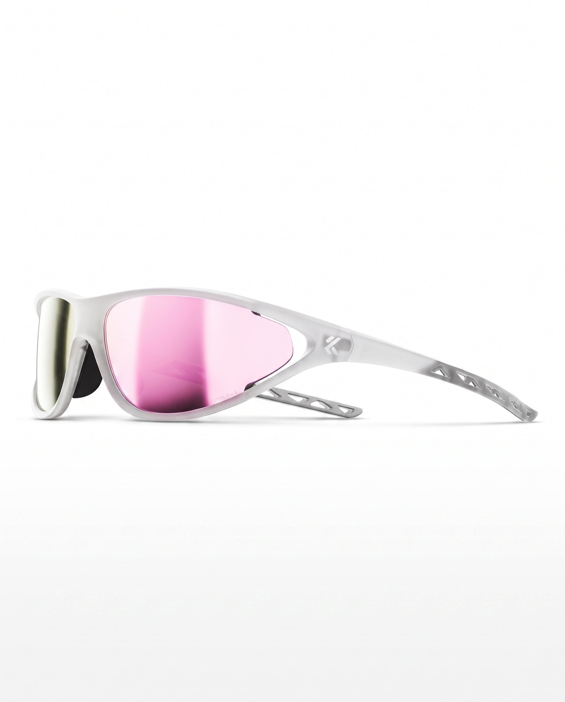 Rundr Apex Sunglasses, White-Pink