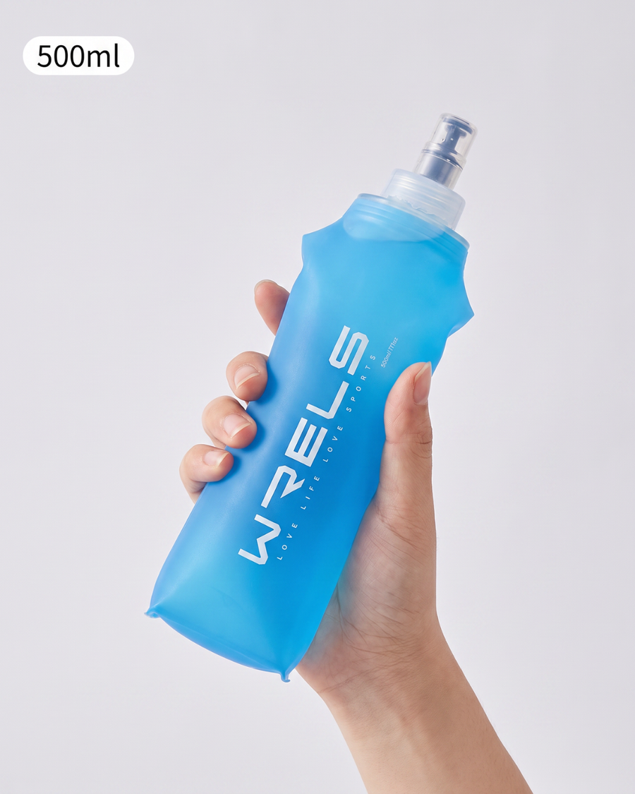 Squeeze Water Bottle Light Blue