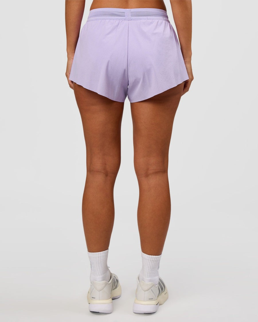 Tempo Mid-Rise Running Short Lilac