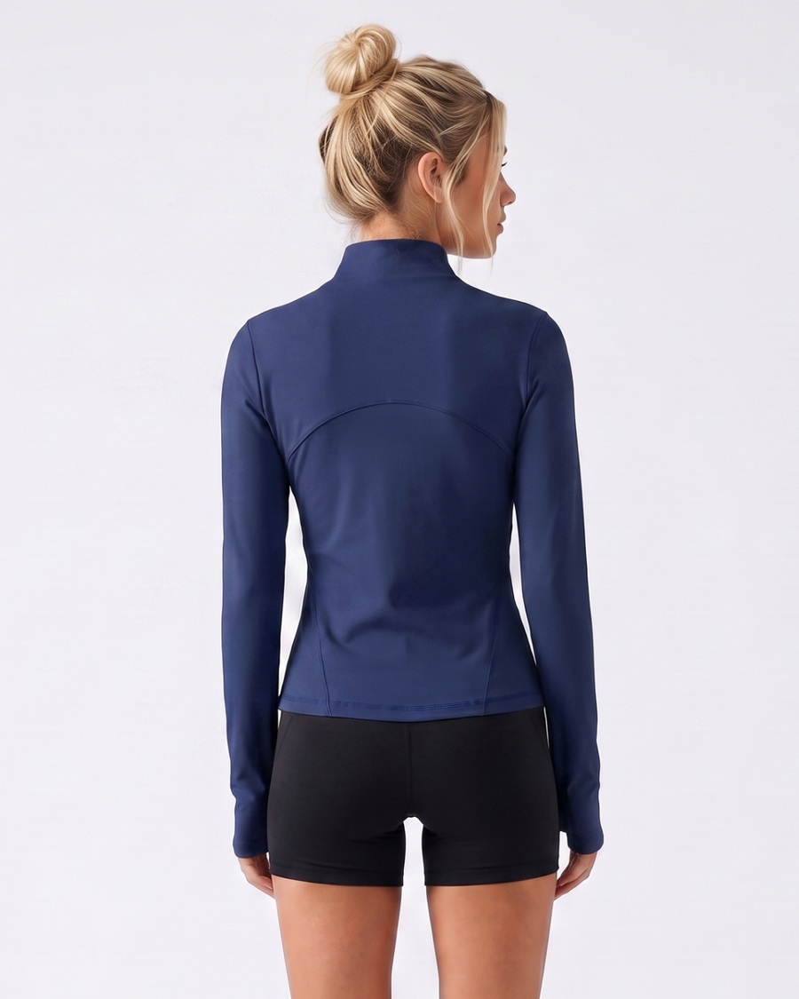 Cadence Fitted Training Jacket Navy