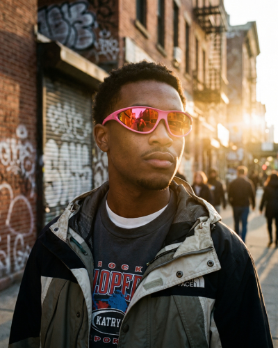 Apex Sonnenbrille Rosa/Rot