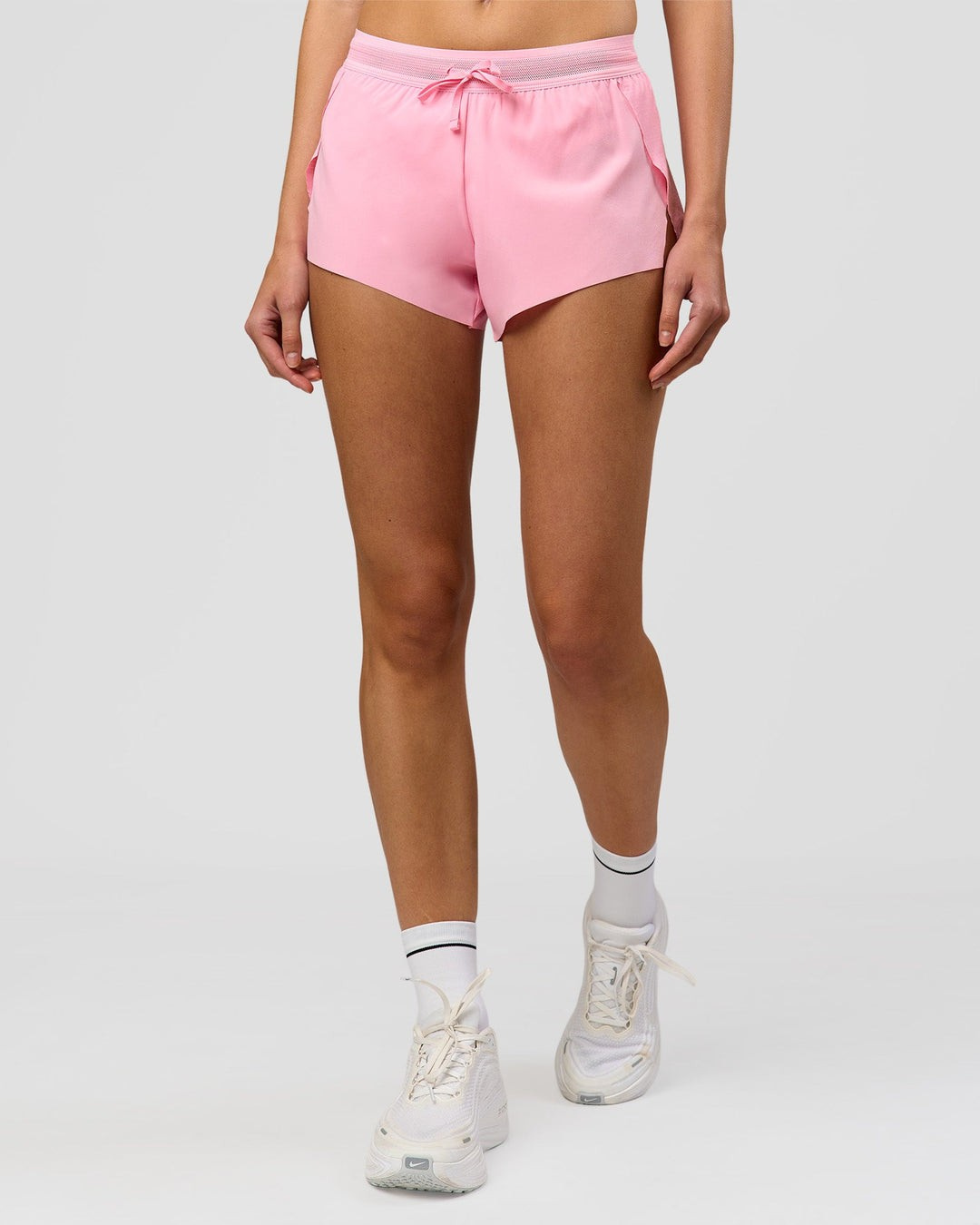 RUNDR Tempo Mid-Rise Running Short in Pink