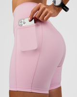 V-Contour High-Rise Pocket Shorts
