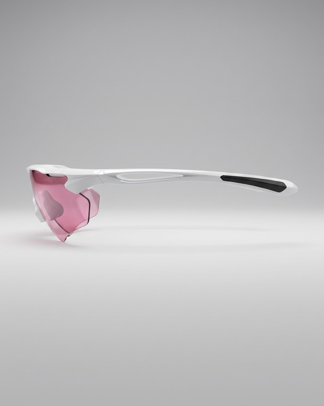 Rundr Aura sunglasses white pink side