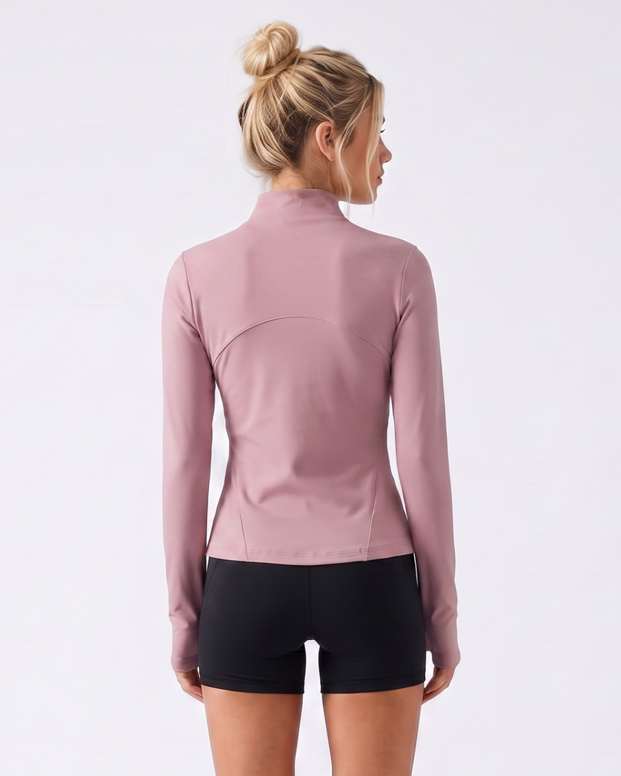 Cadence Fitted Training Jacket Mauve