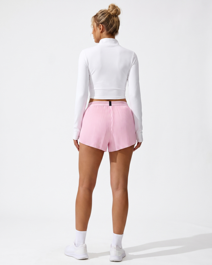 Tempo Mid-Rise Laufshort Rosa