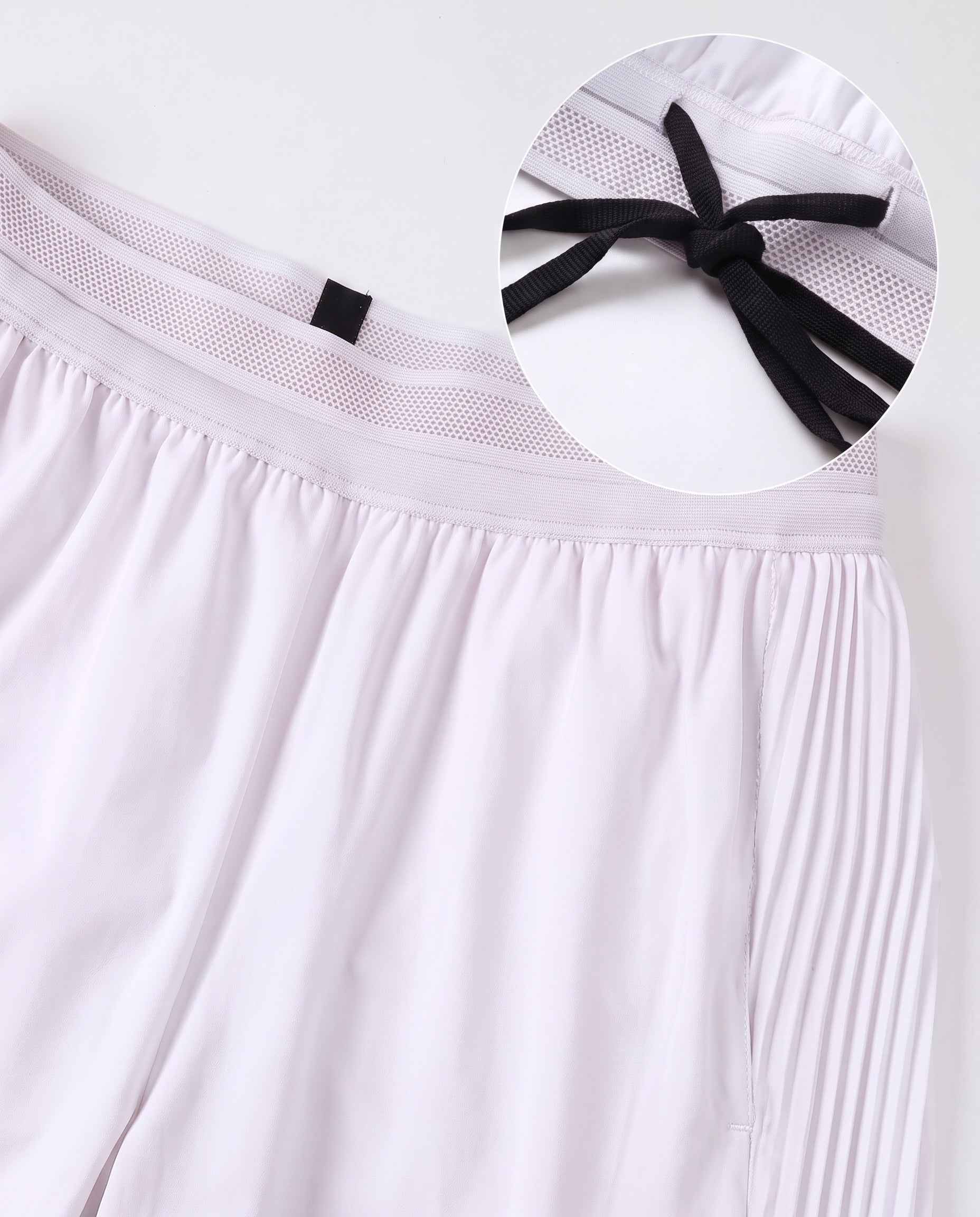 RUNDR Tempo Mid-Rise Running Short in White#Color_White