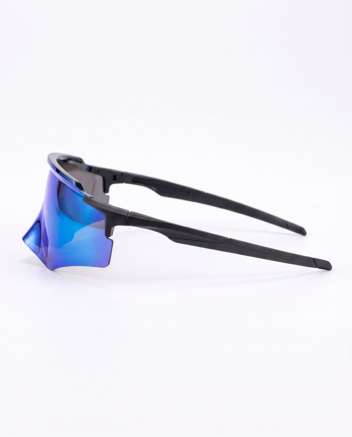 RUNDR Vortex Sunglasses in Black-Blue#Color_Black-Blue